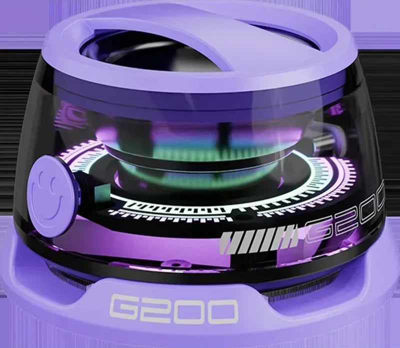 Bluetooth Speaker Portable G200 RGB Lighting Magnetic Speaker BT5.3 Mini Sound Box 7 Hours Playback Phone Holder
