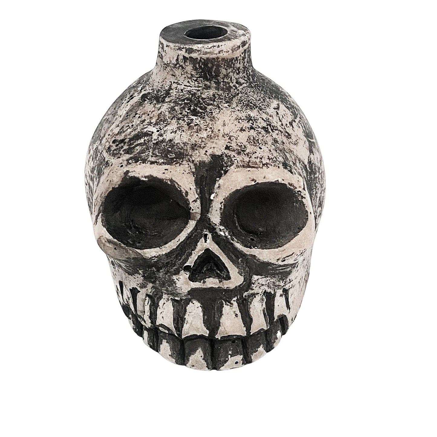 Authentic Aztec Death Whistle - Spooky Skull Design for Pranks, Camping, and Emergency Situations!