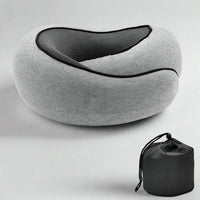 Ultimate Travel Neck Pillow - Adjustable Memory Foam U-Shaped Support for Comfort on the Go!