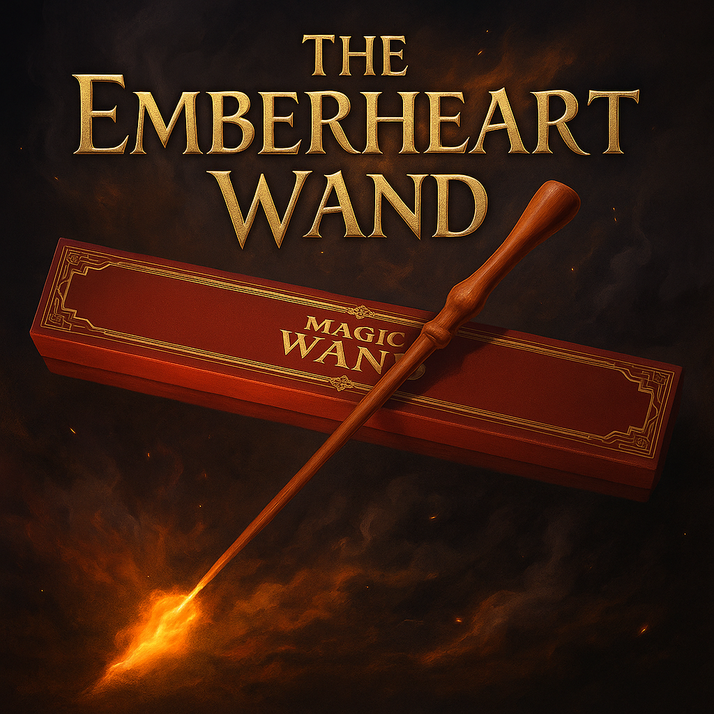Parry Hotter Enchanted Wizard Wand with Fireball Effect – Magical Cosplay Prop & Gift for Aspiring Wizards