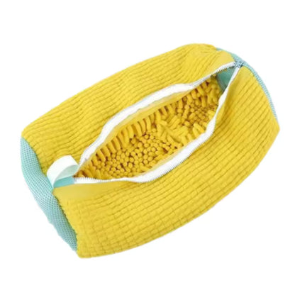 Washing Shoe Bag - Fluffy Polyester Protector for Machine Washing & Drying