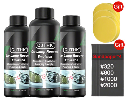 Revive Your Headlights: Ultimate Restoration & Polishing Kit for Crystal Clear Vision