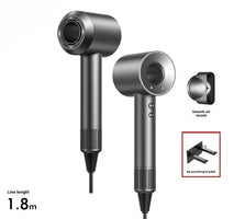 5-in-1 Professional Hair Dryer: Lightweight Thermostatic Styling Tool with Hot & Cold Air for Silky Smooth Hair