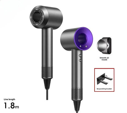 5-in-1 Professional Hair Dryer: Lightweight Thermostatic Styling Tool with Hot & Cold Air for Silky Smooth Hair