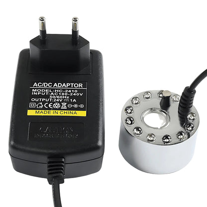 Enchanting Mini LED Pumpkin Light Fogger Water Fountain - Perfect for Halloween, Christmas, Easter & Festive Decor 2023!