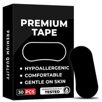 30/60 Pcs Anti-Snoring Sleep Mouth Tape & Nasal Strips - Medical Grade for Improved Sleep & Snoring Relief