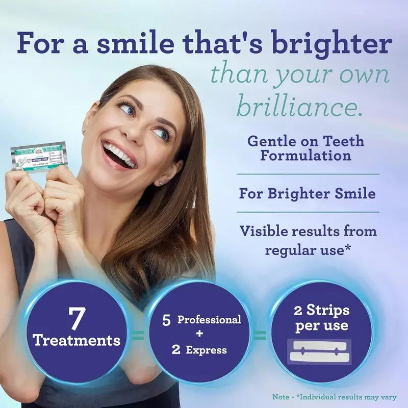 Coconut Oil White Strips for Professional Teeth Whitening and Stain Removal – Ultimate Oral Hygiene Care