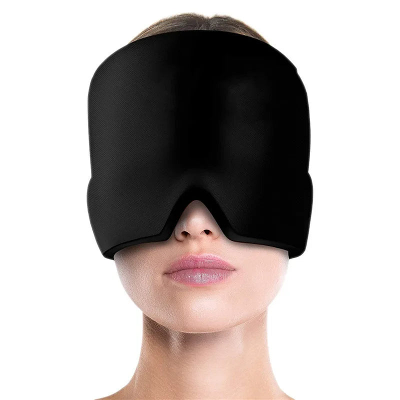 Ultimate Gel Ice Headache Relief Hat - Cold Compress Therapy Cap for Migraine & Pressure Pain Relief