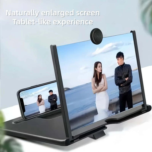 Experience Movies Like Never Before with the 12" Mobile Phone Magnifier - Your Ultimate Eye Protection and Clarity Solution!