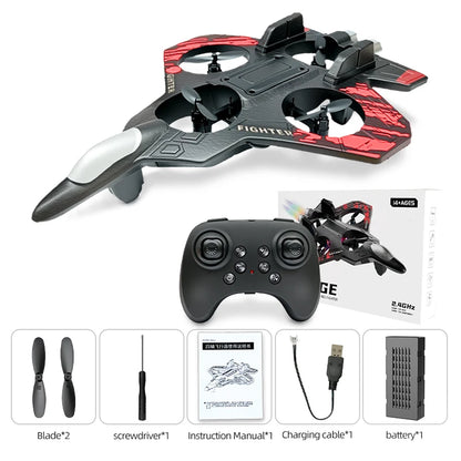 Soar High with the LYZRC L101 Foam RC Stunt Fighter Plane - 2.4G Remote Control Glider with LED Lights for Thrilling Aerial Adventures!