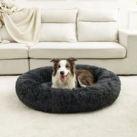 Cozy Plush Dog & Cat Bed - Ultimate Soft Basket for Pets to Sleep and Relax