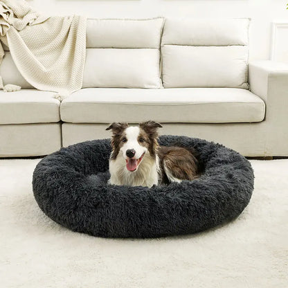 Cozy Plush Dog & Cat Bed - Ultimate Soft Basket for Pets to Sleep and Relax