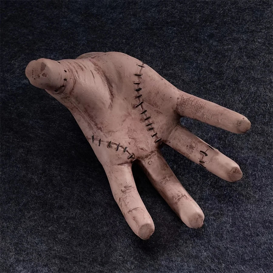 Spooky Halloween Broken Hands Prop - Realistic Latex Thing Hand Figurine for Home Decor and Costume Parties