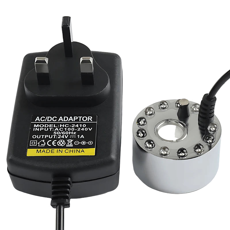 Enchanting Mini LED Pumpkin Light Fogger Water Fountain - Perfect for Halloween, Christmas, Easter & Festive Decor 2023!