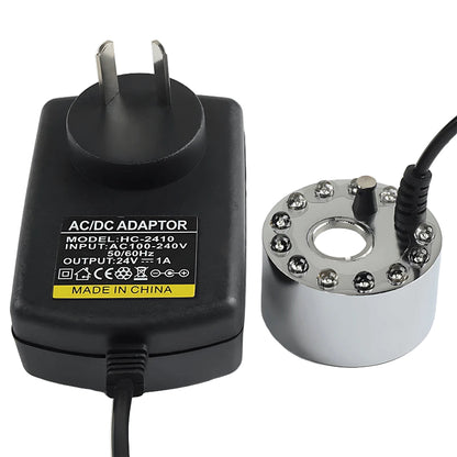 Enchanting Mini LED Pumpkin Light Fogger Water Fountain - Perfect for Halloween, Christmas, Easter & Festive Decor 2023!