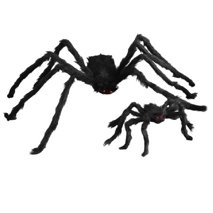 Giant Spider Decoration for Halloween - Perfect for Haunted House Parties (30cm to 200cm)