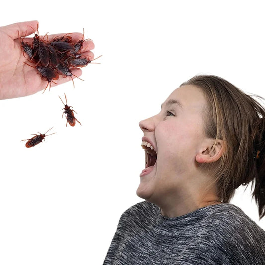 10Pcs Halloween Prank Bugs - Realistic Cockroaches, Spiders, Centipedes & Scorpions for Spooky DIY Decorations
