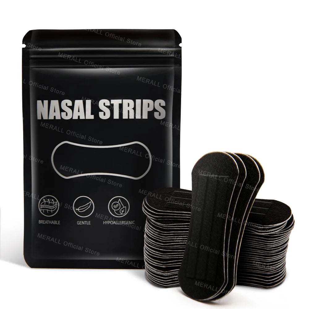 Extra Strength Breath Nasal Strips for Better Sleep - Reduce Snoring & Relieve Congestion
