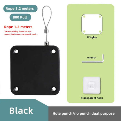 Effortless Home Improvement with the Automatic Sensor Door Closer - Adjustable, Punch-Free Door Stopper