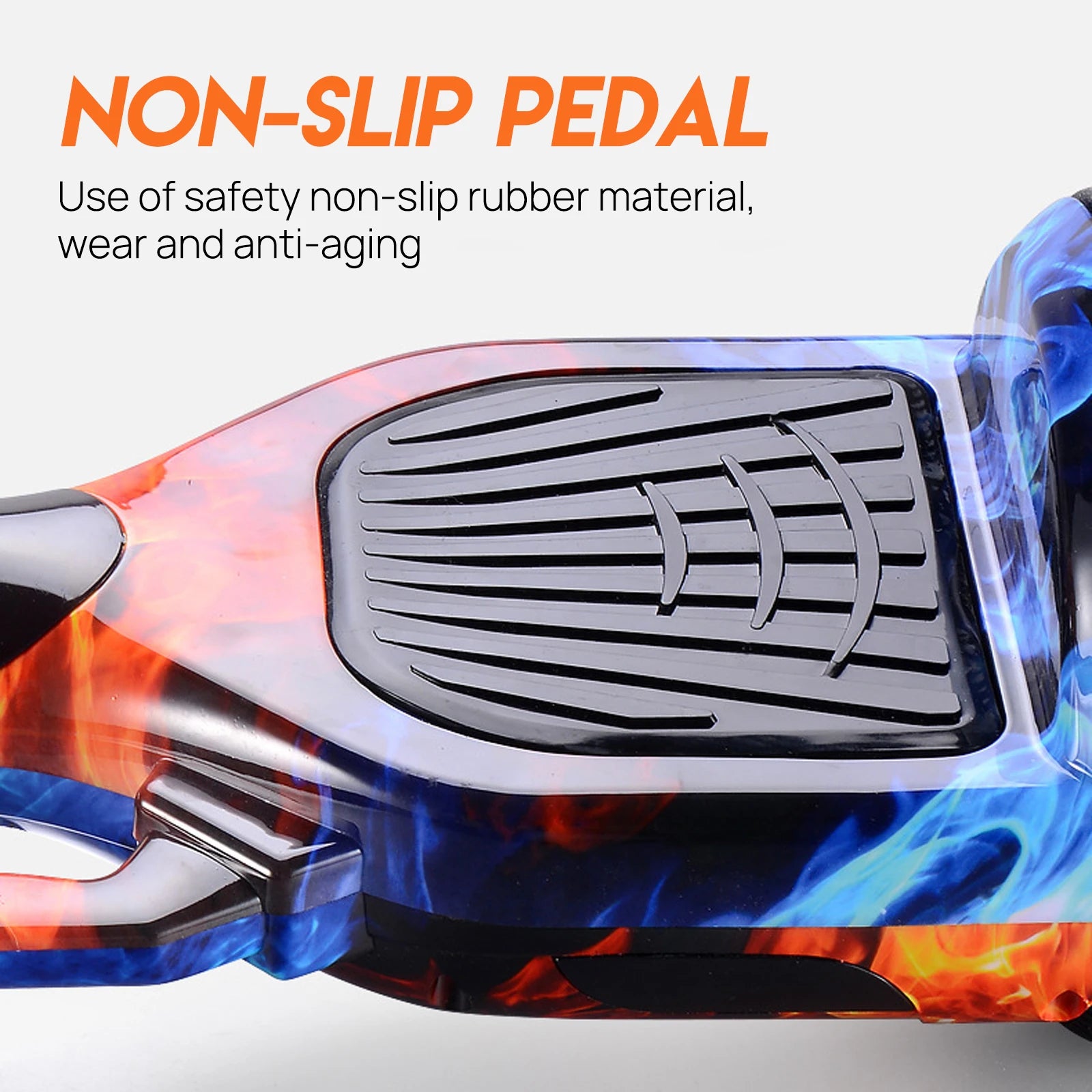 PORIYA Electric Hoverboard Bluetooth Speaker Portable LED Self Balancing Scooter UL