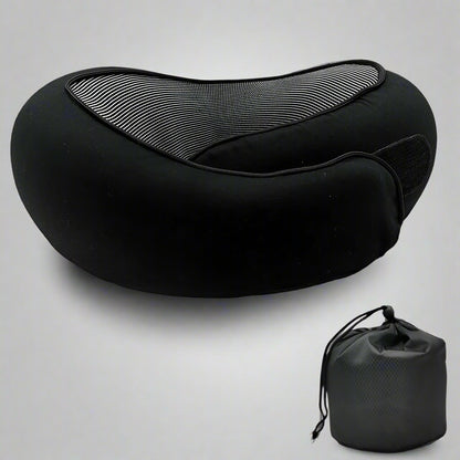 Ultimate Travel Neck Pillow - Adjustable Memory Foam U-Shaped Support for Comfort on the Go!