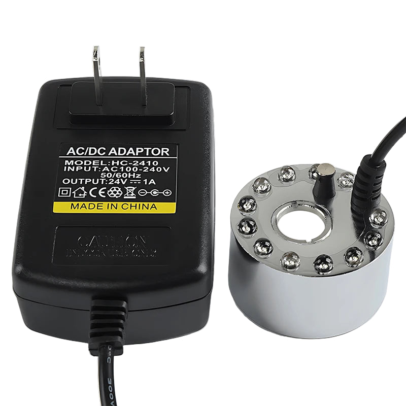 Enchanting Mini LED Pumpkin Light Fogger Water Fountain - Perfect for Halloween, Christmas, Easter & Festive Decor 2023!