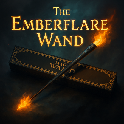 Parry Hotter Enchanted Wizard Wand with Fireball Effect – Magical Cosplay Prop & Gift for Aspiring Wizards