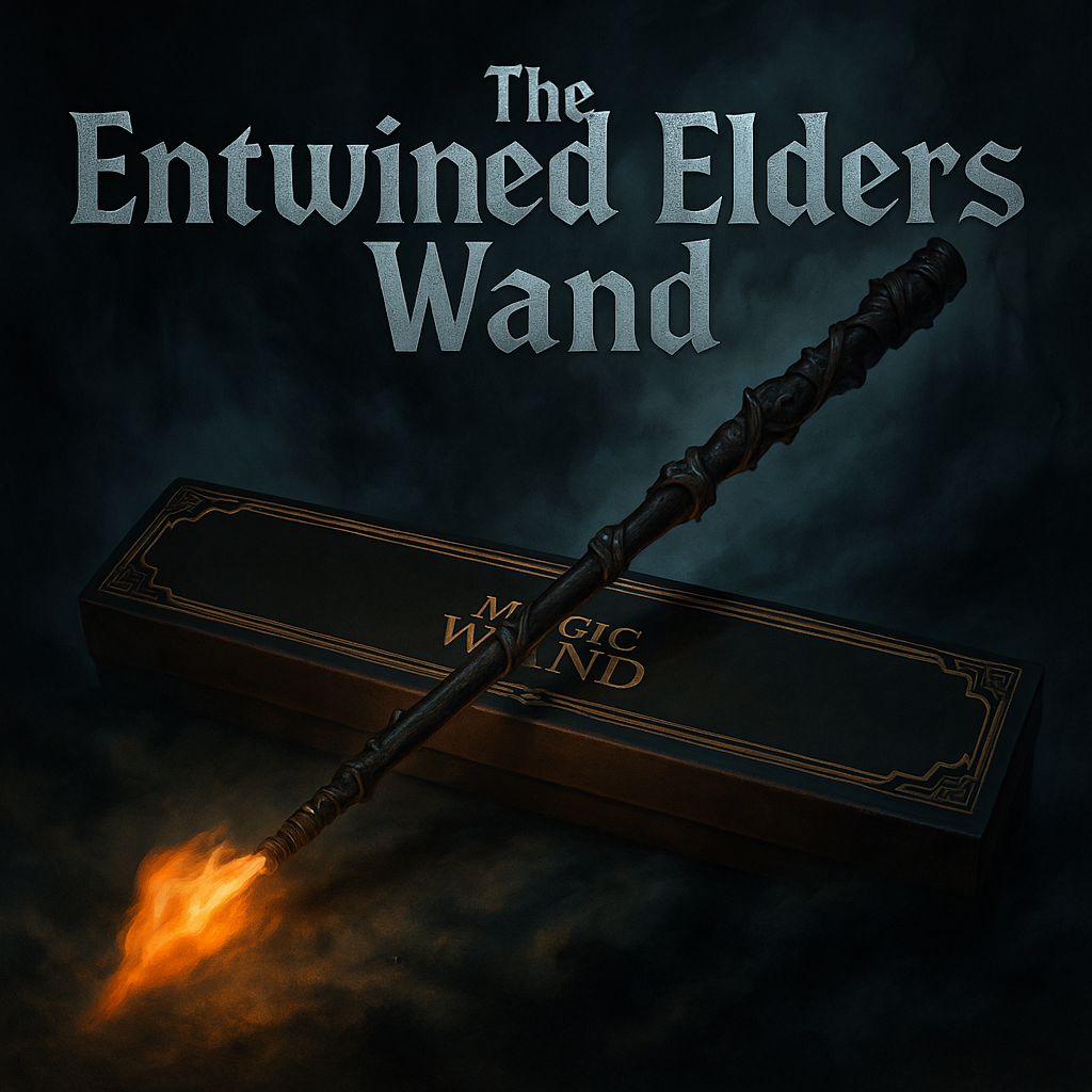 Parry Hotter Enchanted Wizard Wand with Fireball Effect – Magical Cosplay Prop & Gift for Aspiring Wizards