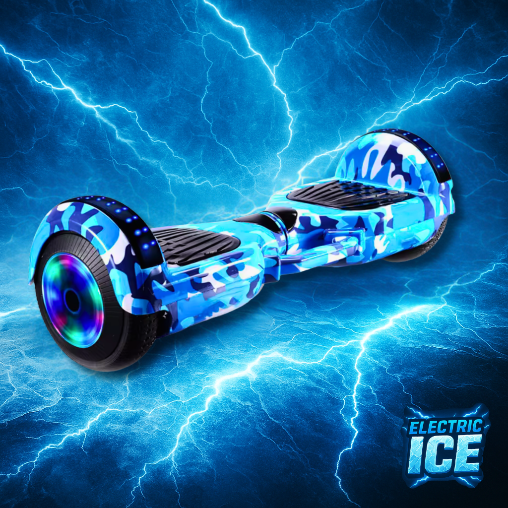 GlideX™ – Bluetooth Self-Balancing Scooter with LED Flash Wheels