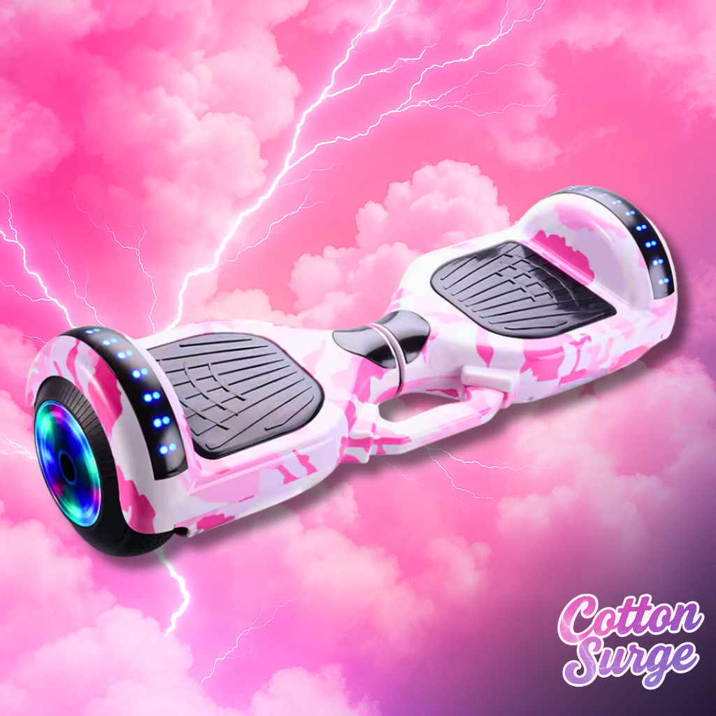 GlideX™ – Bluetooth Self-Balancing Scooter with LED Flash Wheels