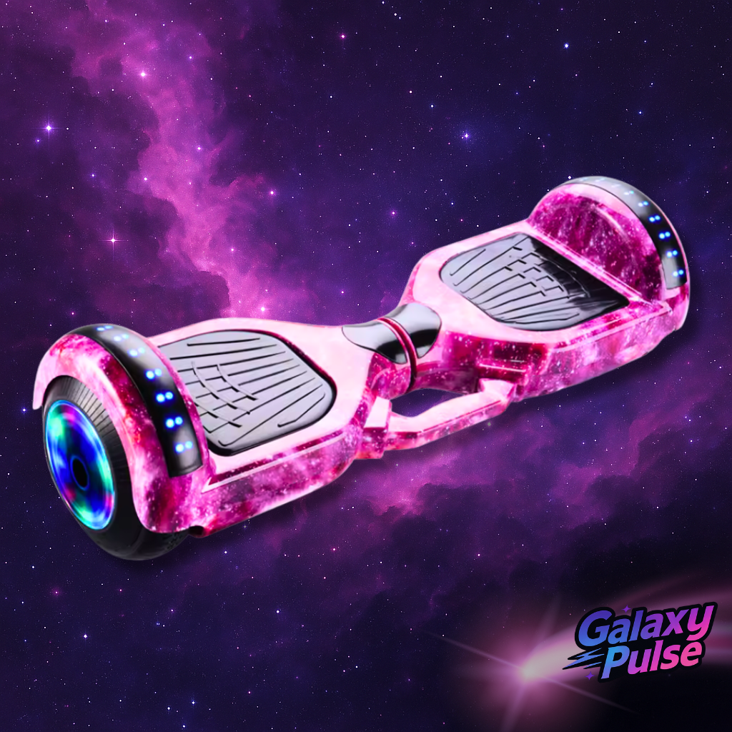 GlideX™ – Bluetooth Self-Balancing Scooter with LED Flash Wheels