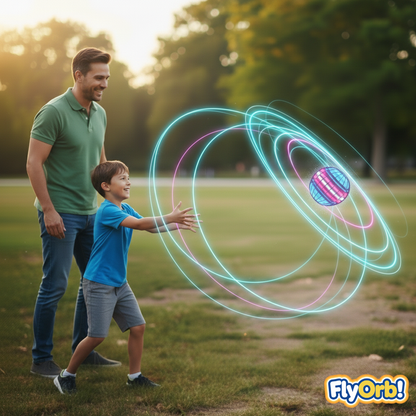 FlyOrb™ - LED Flying Boomerang Ball