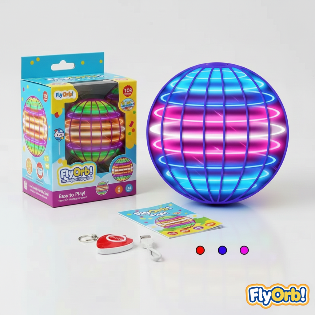 FlyOrb™ - LED Flying Boomerang Ball