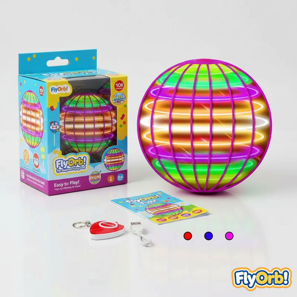 FlyOrb™ - LED Flying Boomerang Ball