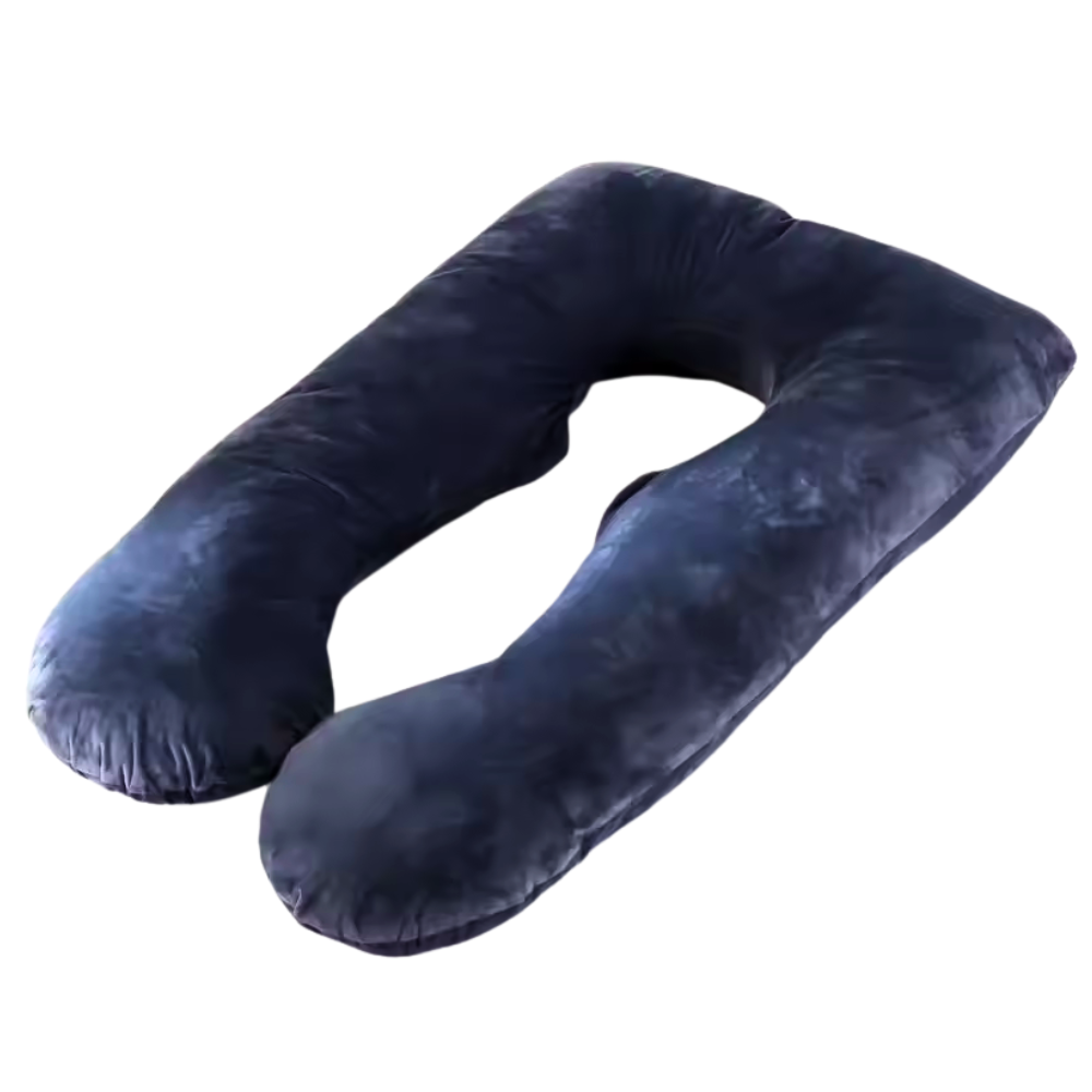 The Snuggle Huggle™ - Ultimate Comfort U-Shaped Fleece Pillow with Multi-Functional Side Support