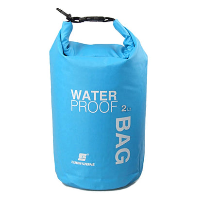 Versatile 2L Waterproof Storage Bag - Perfect for Canoeing, Kayaking, Rafting, Camping & Hiking - Available in 4 Trendy Colors!
