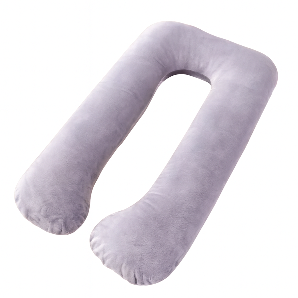 The Snuggle Huggle™ - Ultimate Comfort U-Shaped Fleece Pillow with Multi-Functional Side Support